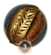 Decadent Gold Leaf Bread